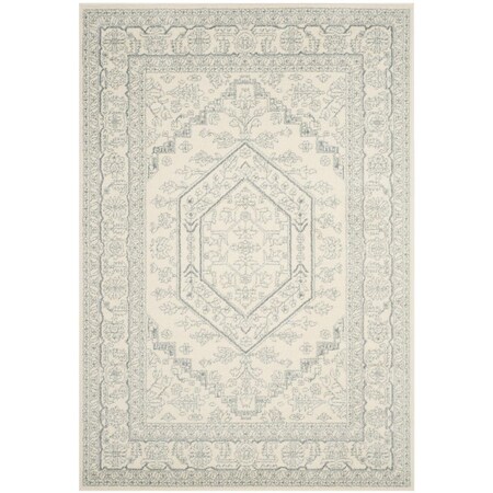 Safavieh Adirondack Power Loomed Rectangle Area Rug Ivory & Slate - 10 x 14 ft. ADR108S-10